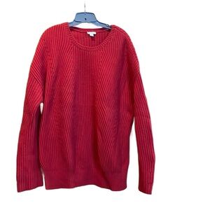 Gap red sweater size xl